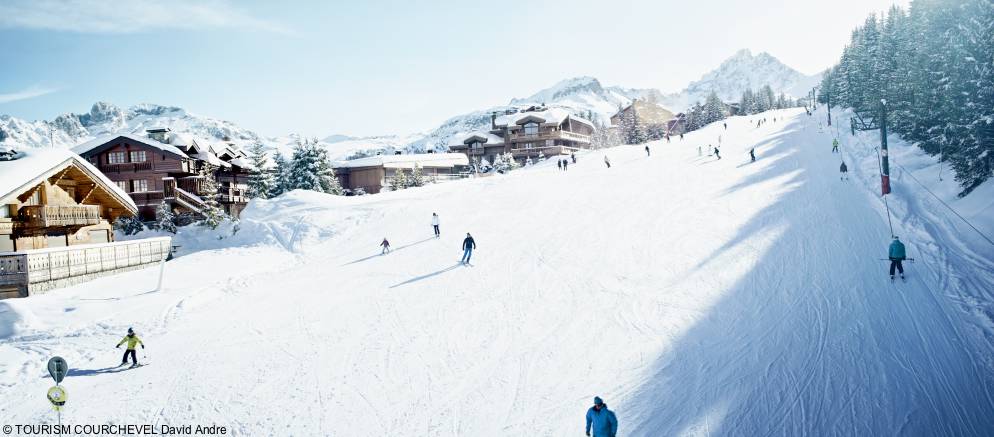 THE CHEVAL BLANC HOTEL, COURCHEVEL SKI RESORT AT 1850 METRES